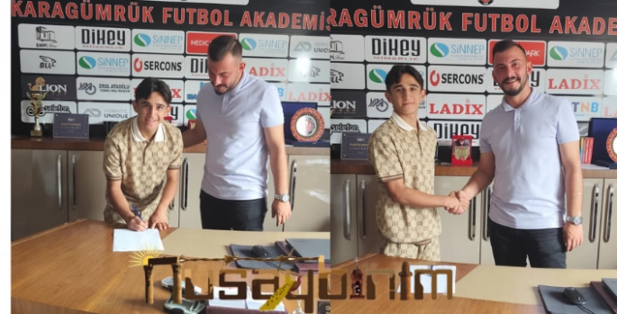 Nusaybinli genç sporcu Karagümrük Spora transfer oldu